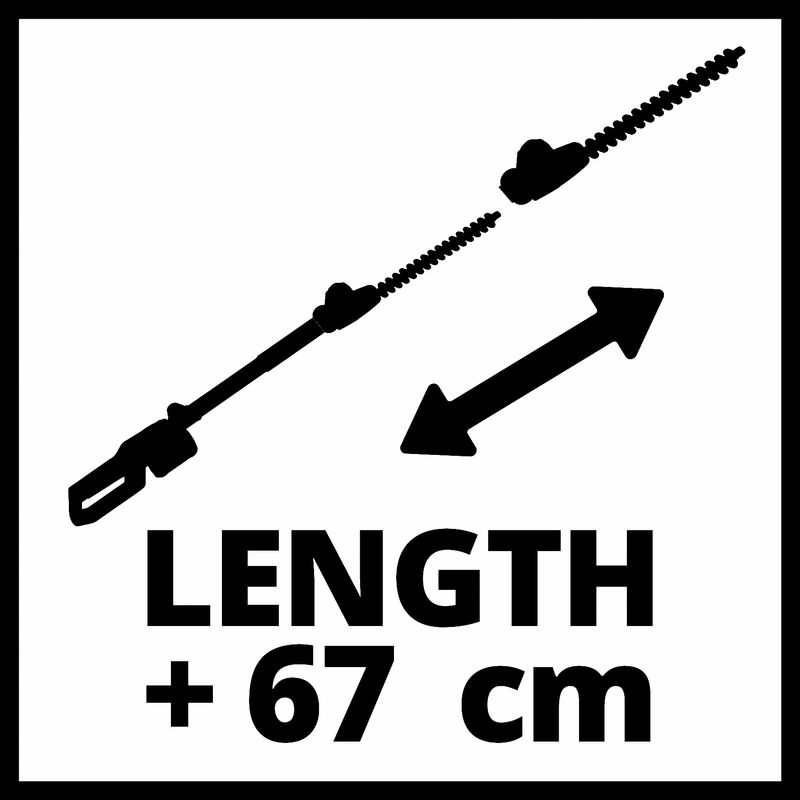 Высоторез аккумуляторный Einhell GC-HH 18/45 Li T-Solo