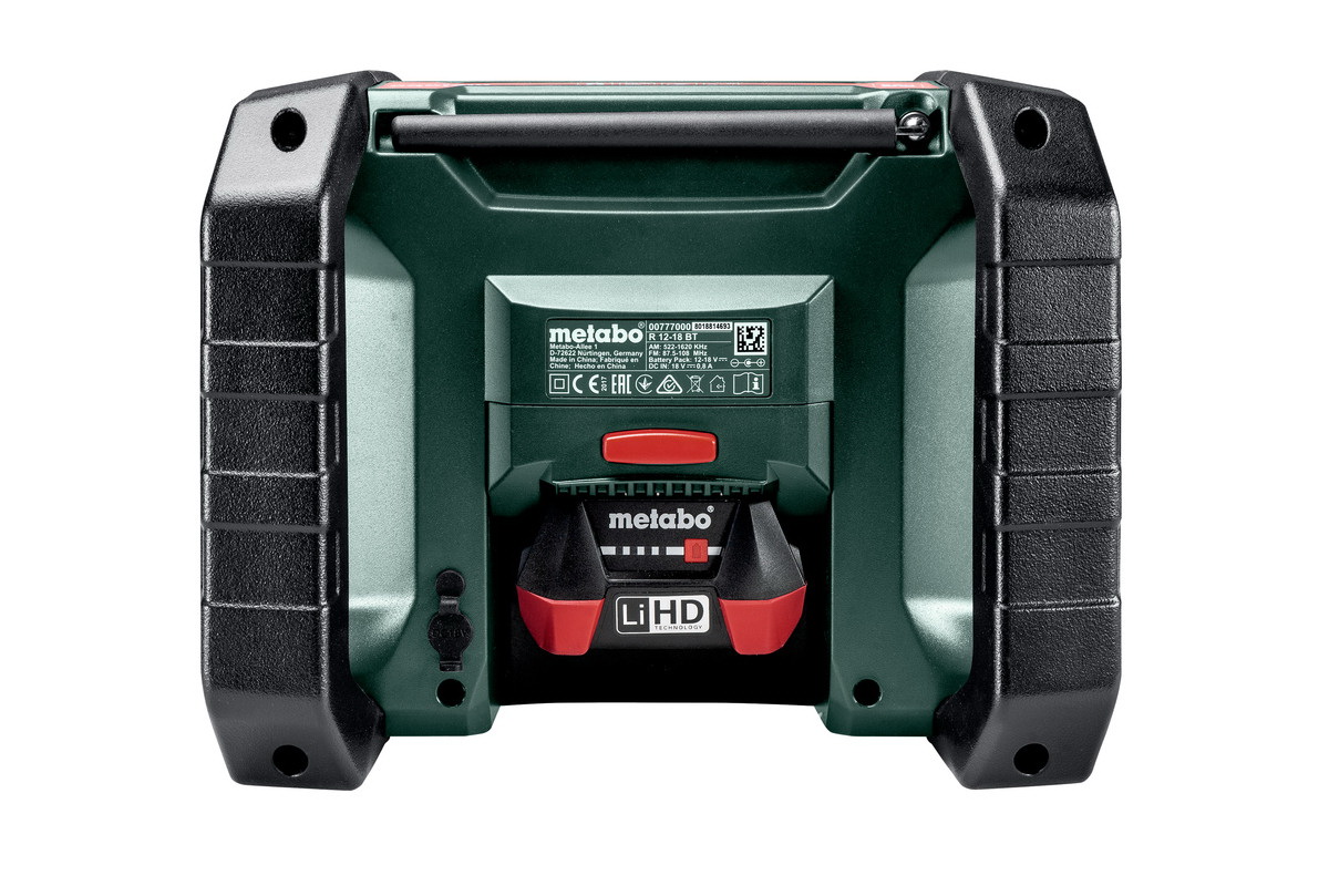 Радиоприемник Metabo R 12-18 BT