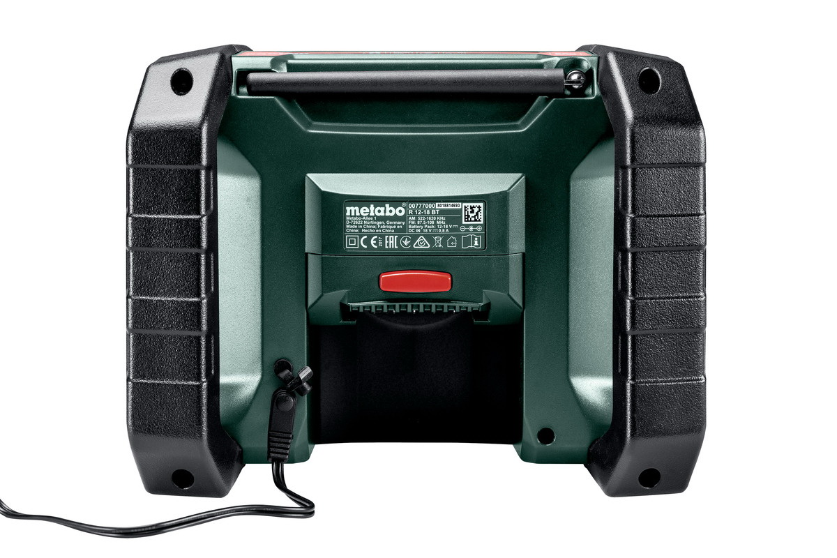 Радиоприемник Metabo R 12-18 BT