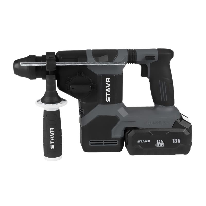 Перфоратор аккумуляторный Stavr SBH 18BL-28AV-1K (1×4.0 Ah)