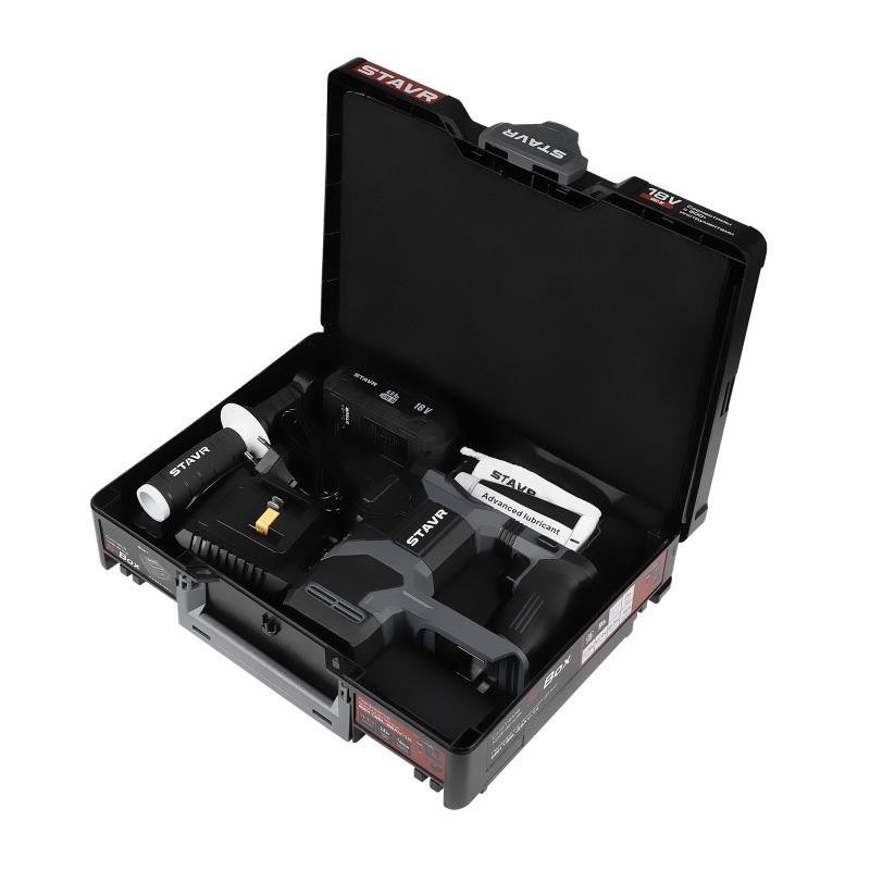 Перфоратор аккумуляторный Stavr SBH 18BL-28AV-1K (1×4.0 Ah)