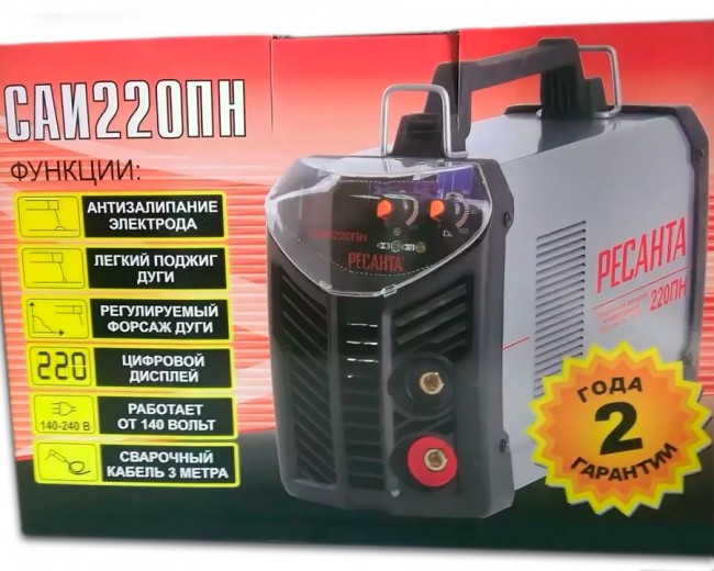 Сварочный инвертор Ресанта САИ-220ПН