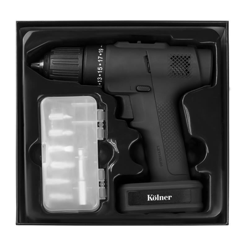 Шуруповерт Kolner KCD 12/2BL (Anthracite) (кн12-2блч)