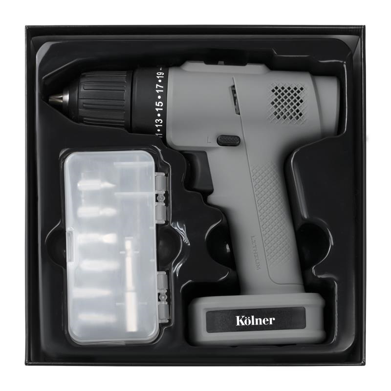 Шуруповерт Kolner KCD 12/2BL (Graphite) (кн12-2блс)
