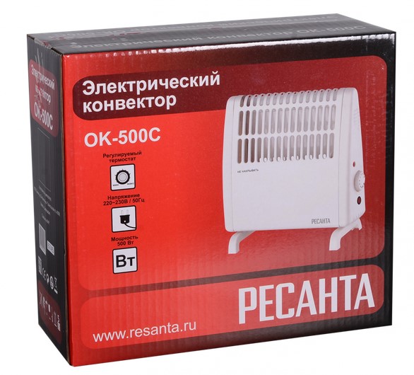Конвекторный обогреватель Ресанта ОК-500С
