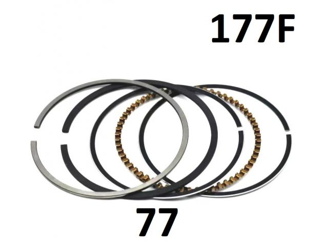 Кольца поршневые 77мм 177F