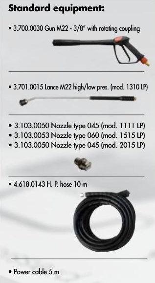 Мойка высокого давления Lavor LKX 1515 LP