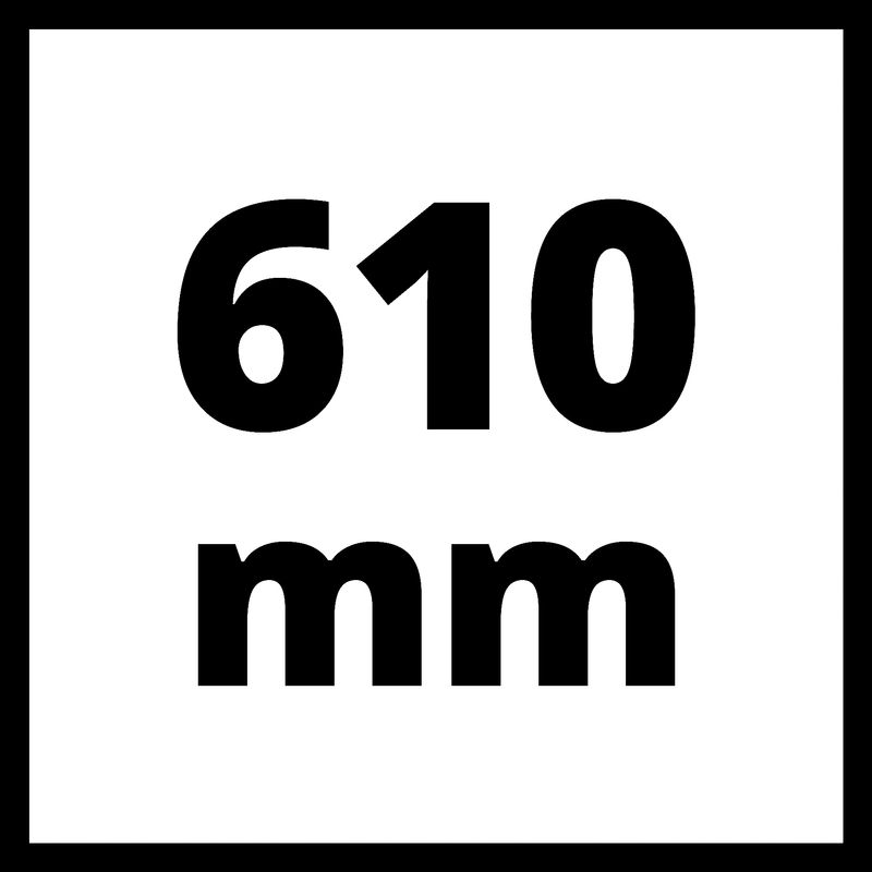 Аккумуляторная подметальная машина Einhell TE-SW 18/610 Li-Solo