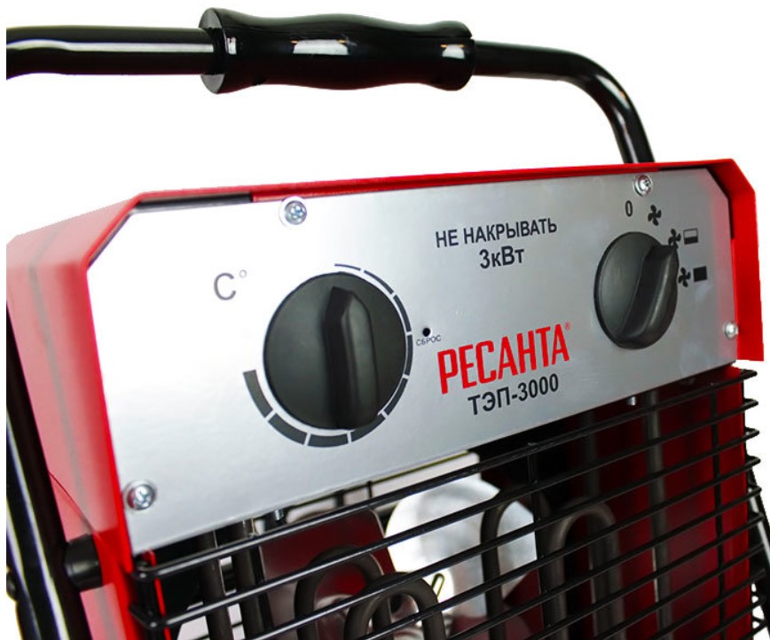 Электрическая тепловая пушка Ресанта ТЭП-3000