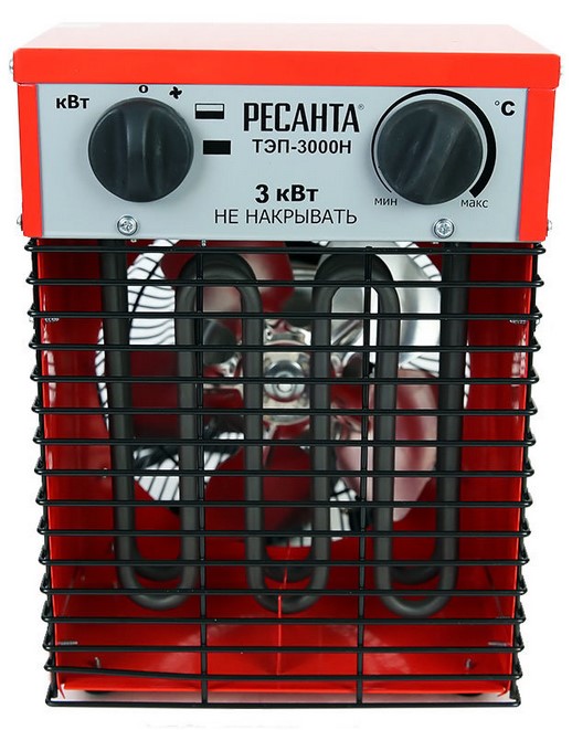 Электрическая тепловая пушка Ресанта ТЭП-3000Н