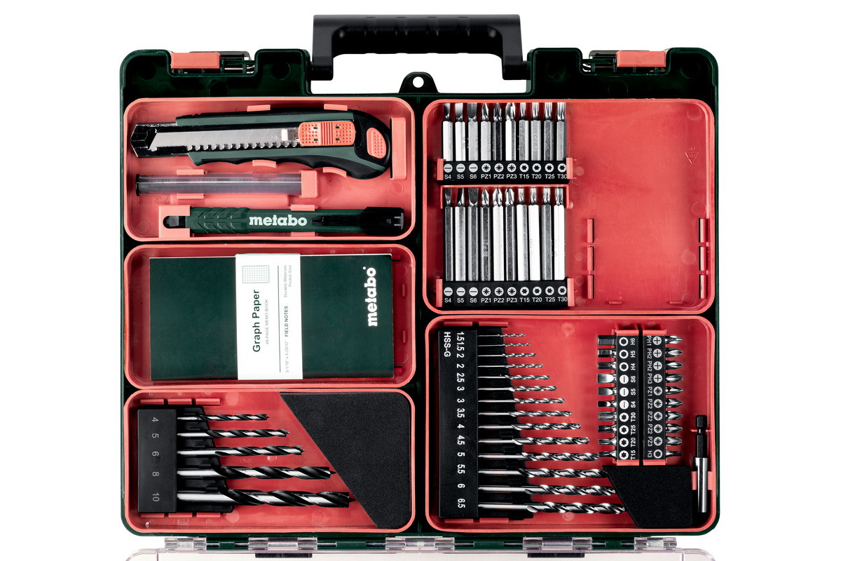 Шуруповерт Metabo PowerMaxx BS Basic Set Mobile Workshop