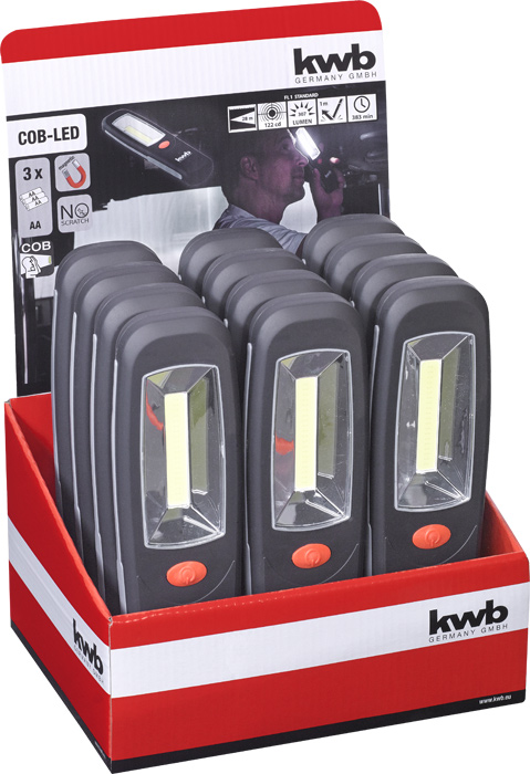 Фонарь автомобильный, Cob-Led, KWB