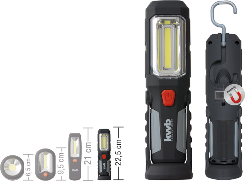 Фонарь автомобильный, Cob-Led, KWB