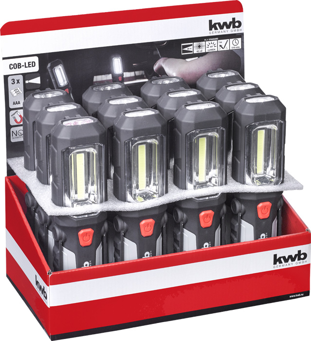 Фонарь автомобильный, Cob-Led, KWB