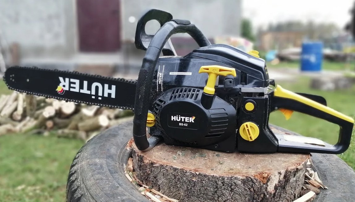 Бензопила цепная Huter BS-62