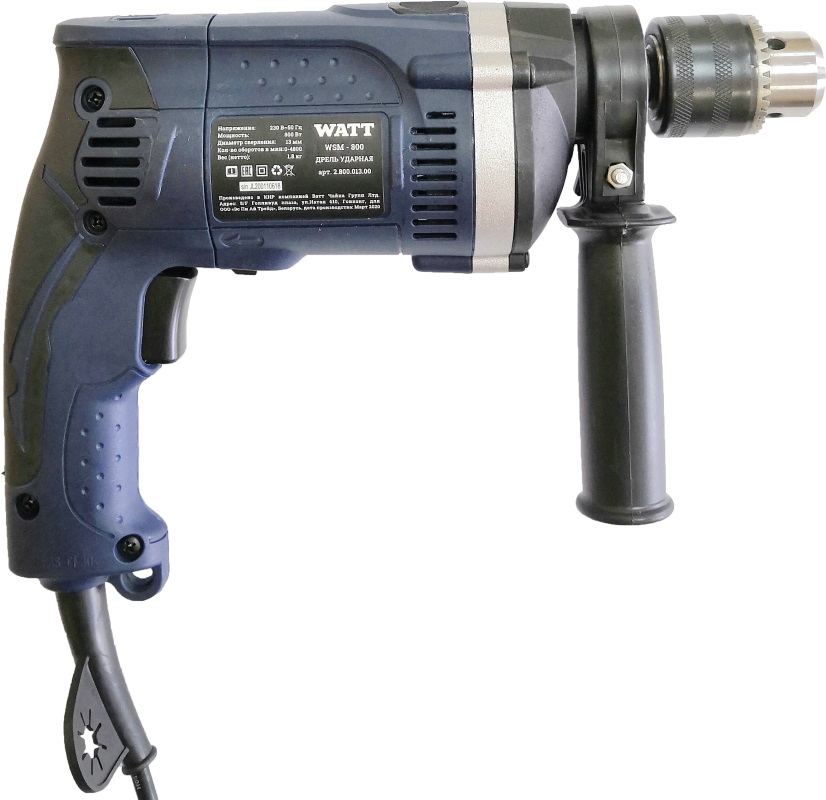 Дрель WATT WSM-800