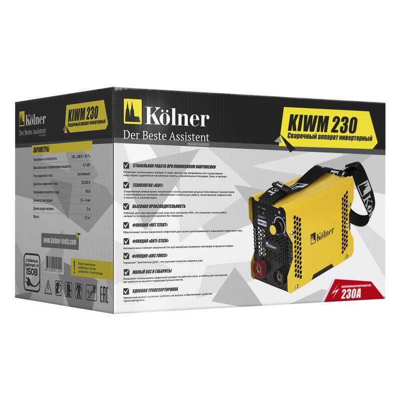 Сварочный инвертор Kolner KIWM 230