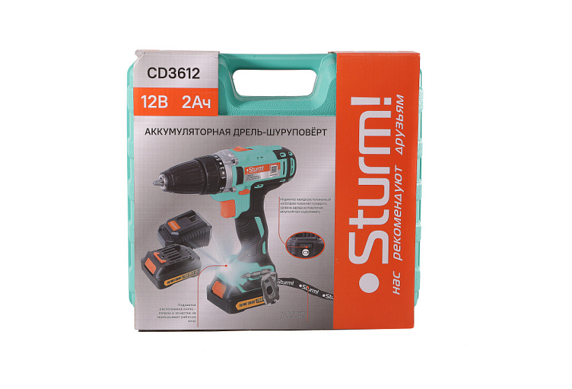 Шуруповерт Sturm! CD3612