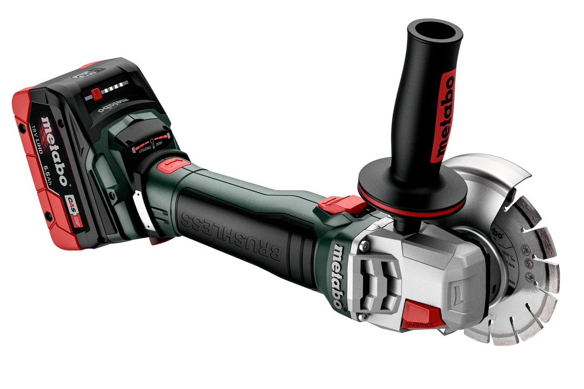 Углошлифмашина аккумуляторная Metabo WB 18 LT BL 11-125 Quick