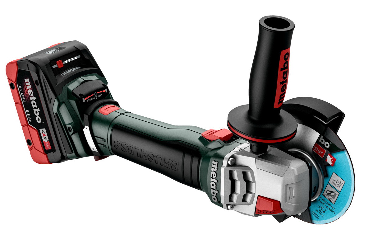 Углошлифмашина аккумуляторная Metabo WB 18 LT BL 11-125 Quick