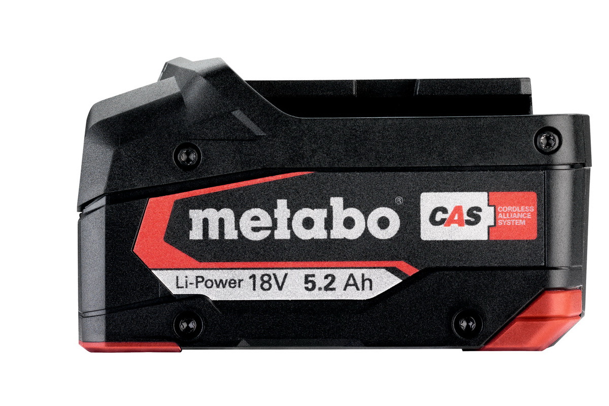 Аккумулятор Metabo 18V, 5.2 Ач, Li-Power