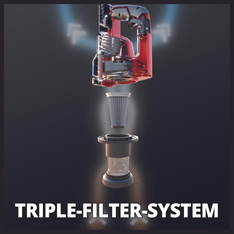 Пылесос аккумуляторный Einhell PXC TE-SV 18 Li +1×2.5Ач+ЗУ