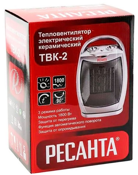 Тепловентилятор Ресанта ТВК-2