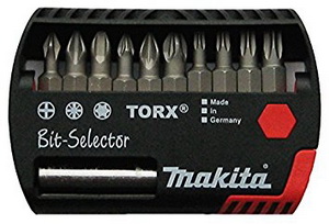 Набор бит, 10 шт, Makita
