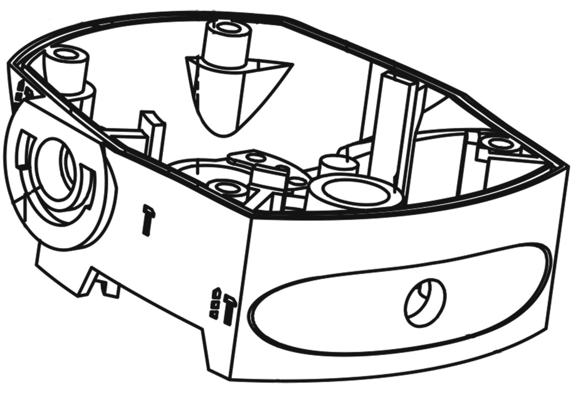 Корпус редуктора / Перфоратор WBH-1500