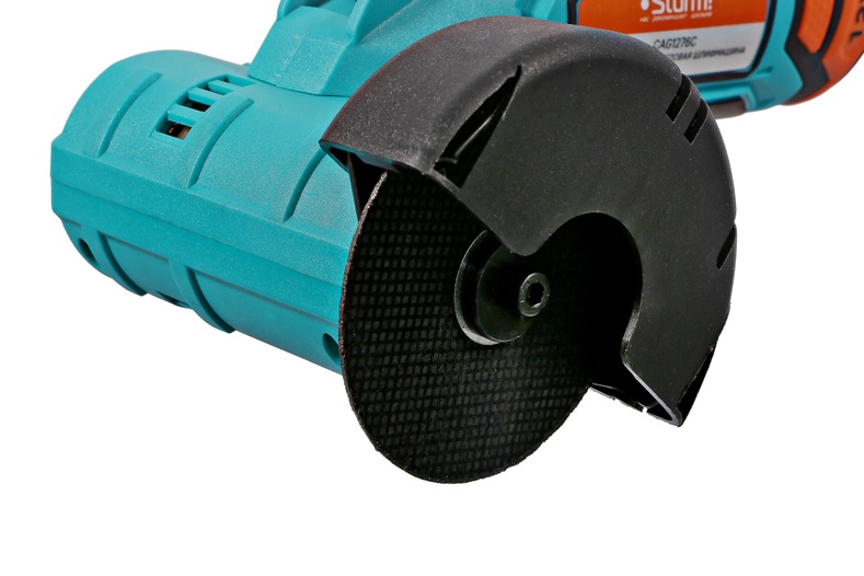 УШМ аккумуляторная Sturm!, 12В, 1BatterySystem12V, 76мм, 1×2.0Ач, ЗУ, кейс