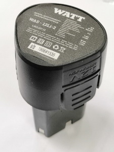 Аккумулятор WATT, 12V, 2.0 Ah, Li-Ion