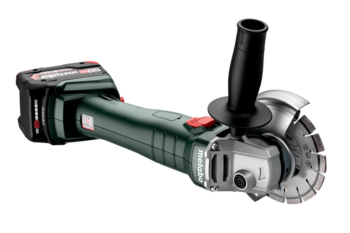 Углошлифмашина аккумуляторная Metabo W 18 L 9-125 Quick