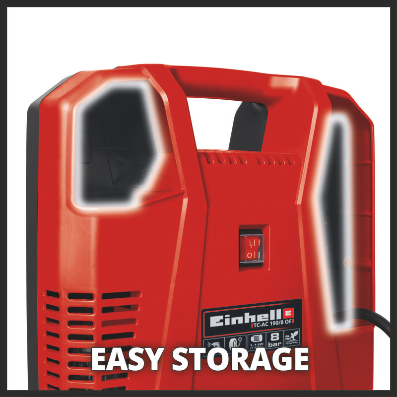 Компрессор Einhell TC-AC 190/8 OF Set  Kit
