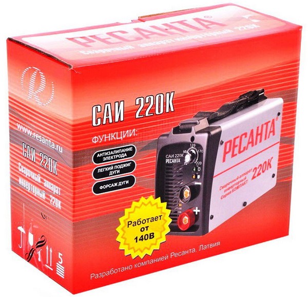 Сварочный инвертор Ресанта САИ-220К