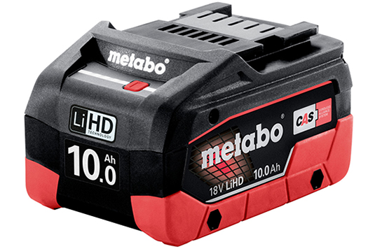 Аккумулятор Metabo LiHD, 18 В, 10.0 Ач (625549000)